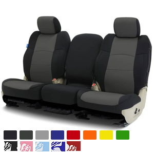 Coverking C.R. Grade Neoprene Seat Covers Black & Red